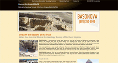 Desktop Screenshot of basonova.org